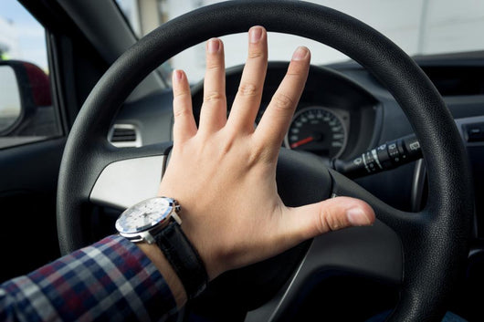 Closeup Shot Angry Driver Wall Decal