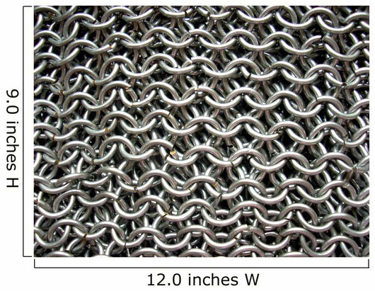 Texture Antique Chain Mail Wall Decal