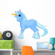 Standing Unicorn Wall Decal