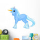 Standing Unicorn Wall Decal