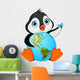 Penguin Earth Day Wall Decal