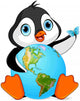 Penguin Earth Day Wall Decal