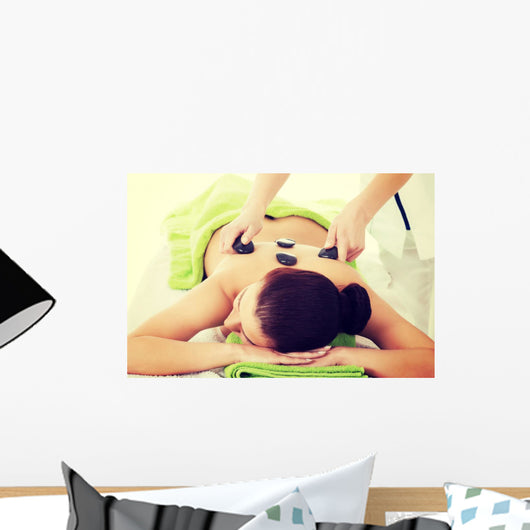 Girl Stone Therapy Hot Wall Decal