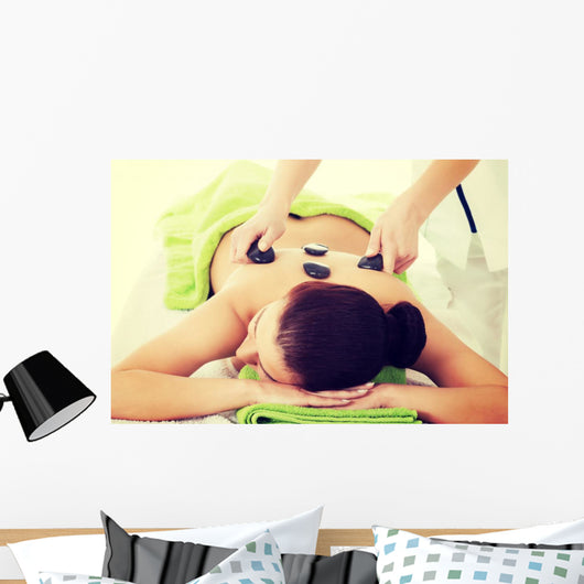 Girl Stone Therapy Hot Wall Decal