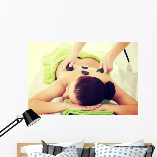 Girl Stone Therapy Hot Wall Decal