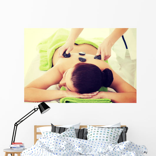Girl Stone Therapy Hot Wall Decal