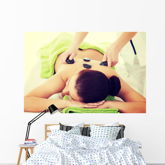 Girl Stone Therapy Hot Wall Decal