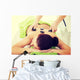 Girl Stone Therapy Hot Wall Decal