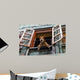 Dog Looking out Window Wall Decal
