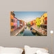 Colorful Burano Italy Wall Decal
