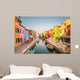 Colorful Burano Italy Wall Decal