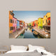 Colorful Burano Italy Wall Decal