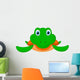 Happy Turtle Cartoon Wall Decal