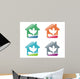 Leaf House V3 Wall Decal