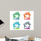 Leaf House V3 Wall Decal