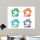 Leaf House V3 Wall Decal