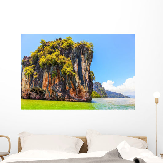 Island-rock Wall Decal