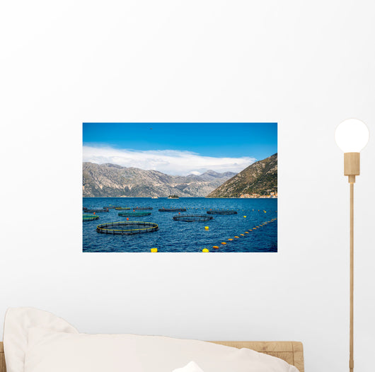 Fishing Farm Kotor Bay Wall Decal