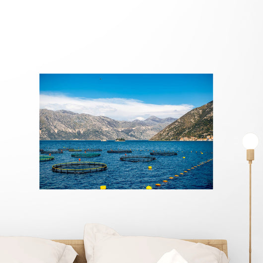 Fishing Farm Kotor Bay Wall Decal