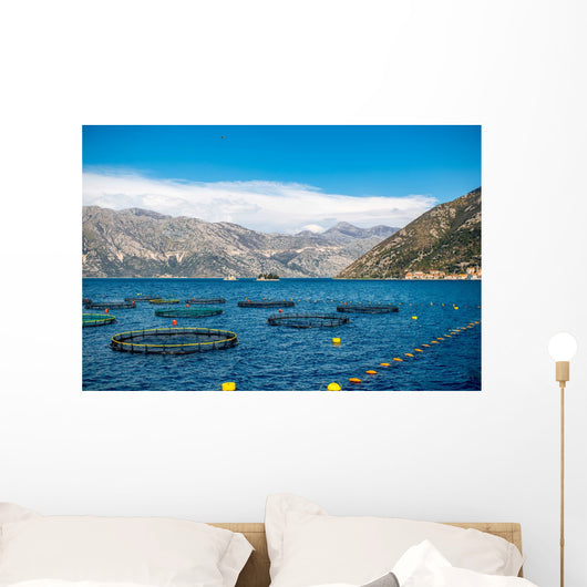 Fishing Farm Kotor Bay Wall Decal