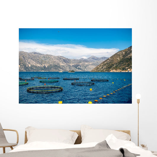 Fishing Farm Kotor Bay Wall Decal