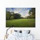 Green Grass Field City Wall Decal