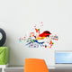 Colorful Music Design with Wall Decal Design 1