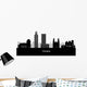 Omaha Skyline Linear Style Wall Decal