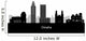 Omaha Skyline Linear Style Wall Decal