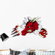 Ripping Red Dragon Wall Decal
