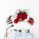 Ripping Red Dragon Wall Decal