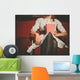 Young Woman Sitting Movie Wall Decal