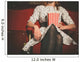 Young Woman Sitting Movie Wall Decal