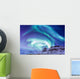 Northern Light Aurora Iceland Wall Decal
