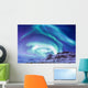 Northern Light Aurora Iceland Wall Decal