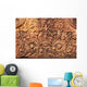 Basso-relievo Frontone Tempio Banteay Wall Decal
