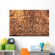 Basso-relievo Frontone Tempio Banteay Wall Decal