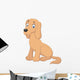 Cartoon Dog Sitting Wall Decal