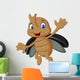 Cartoon Stag Beetle Wall Decal