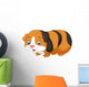 Cartoon Cute Guinea Pig Wall Decal