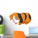 Cartoon Cute Guinea Pig Wall Decal