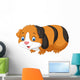 Cartoon Cute Guinea Pig Wall Decal