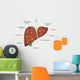 Alcohol Related Liver Disease Wall Decal