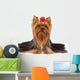 Dog with Bright Red Wall Decal