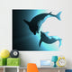 Dolphins Wall Decal Design 1