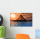 Temple Maya Sur L'eau Wall Decal