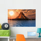 Temple Maya Sur L'eau Wall Decal