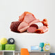 Ham and Sausages Wall Decal