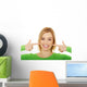 Up Perfect Smile Wall Decal