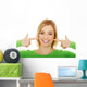 Up Perfect Smile Wall Decal